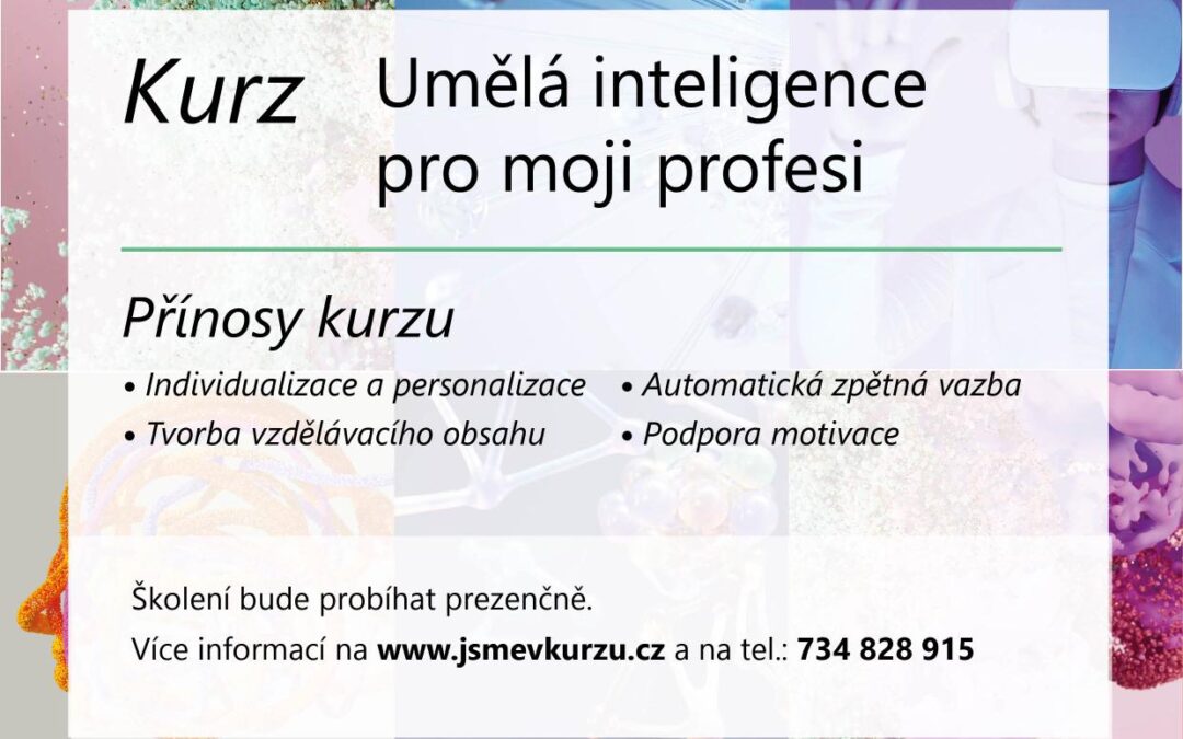 Kurz Umělá inteligence pro moji profesi 16.11 a 17.11.2024