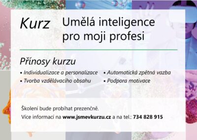 Kurz Umělá inteligence pro moji profesi 16.11 a 17.11.2024