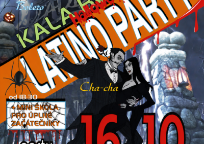 Halloween Latino Párty 16.10.2026